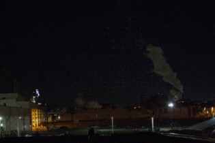 Rouge 100 Drone Show: Smoke Stacks